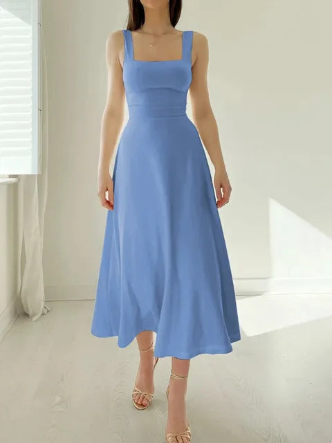 Langes Damenkleid