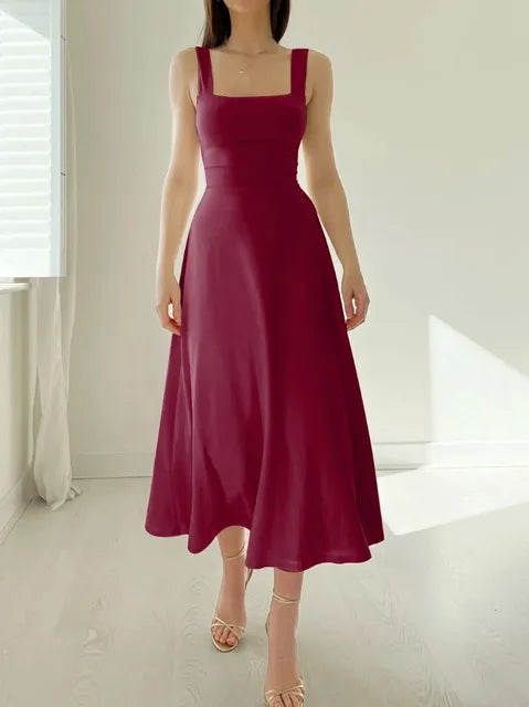 Langes Damenkleid