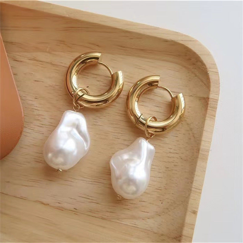 Micara - Boucles d'oreilles baroques