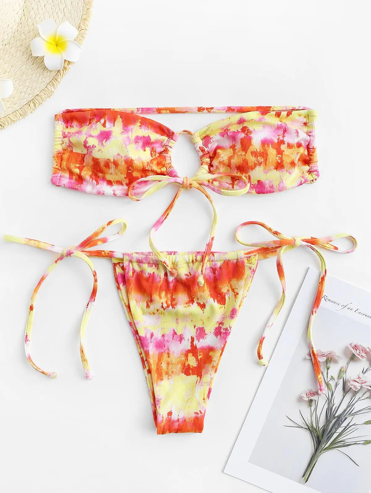 Bellachicha - Gerippt - Tie Dye Bandeau - Sommer