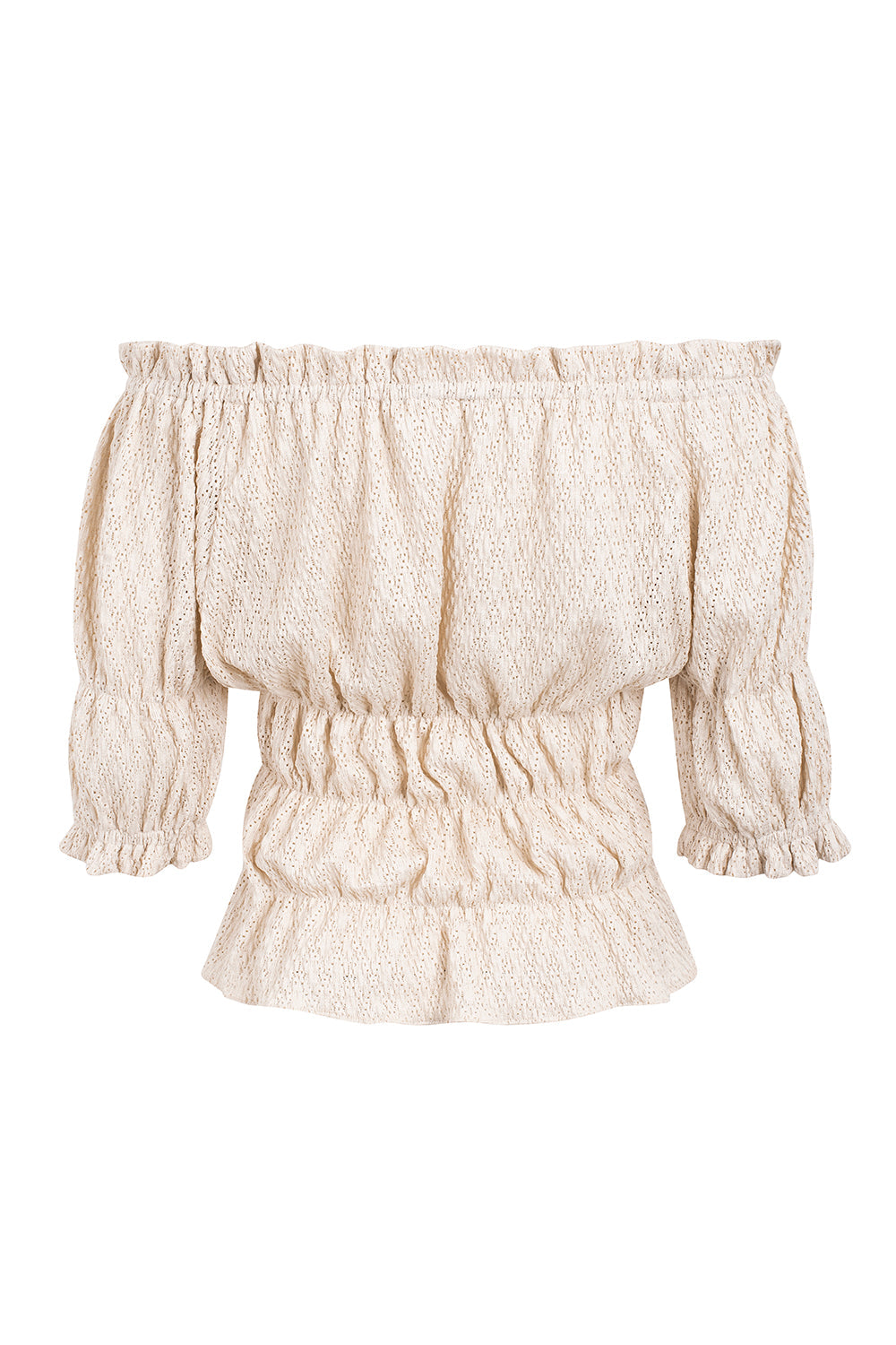 Bellachicha-Bluse - ELFENBEIN