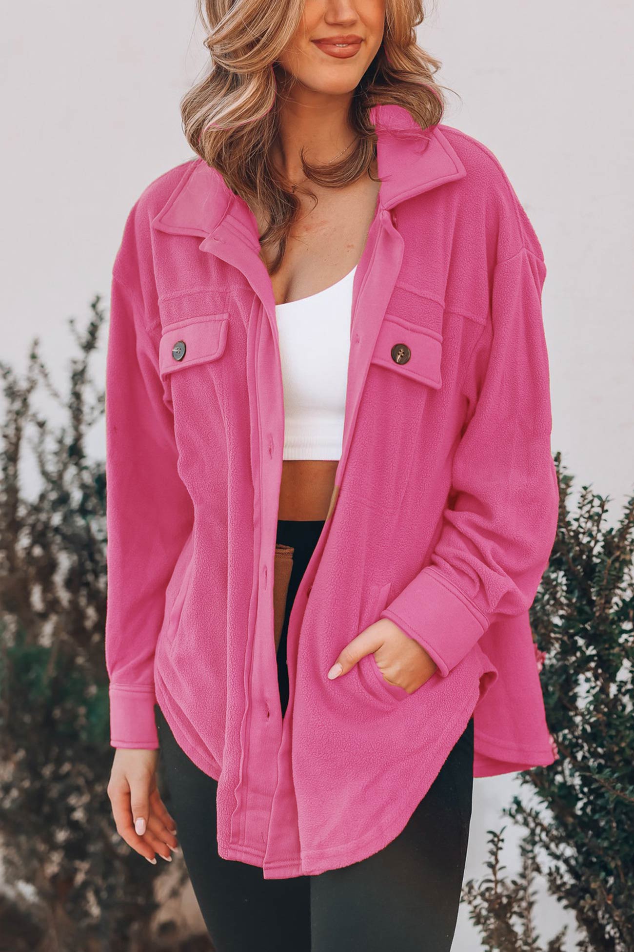 Wihara | Veste à simple boutonnage avec poches