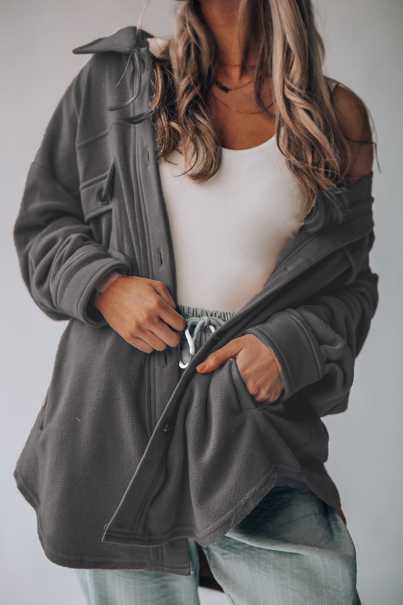 Wihara | Veste à simple boutonnage avec poches