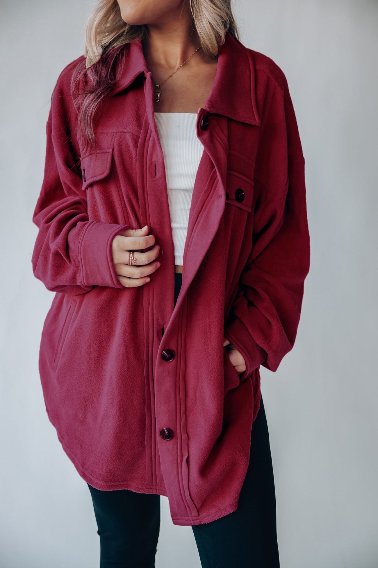 Wihara | Veste à simple boutonnage avec poches