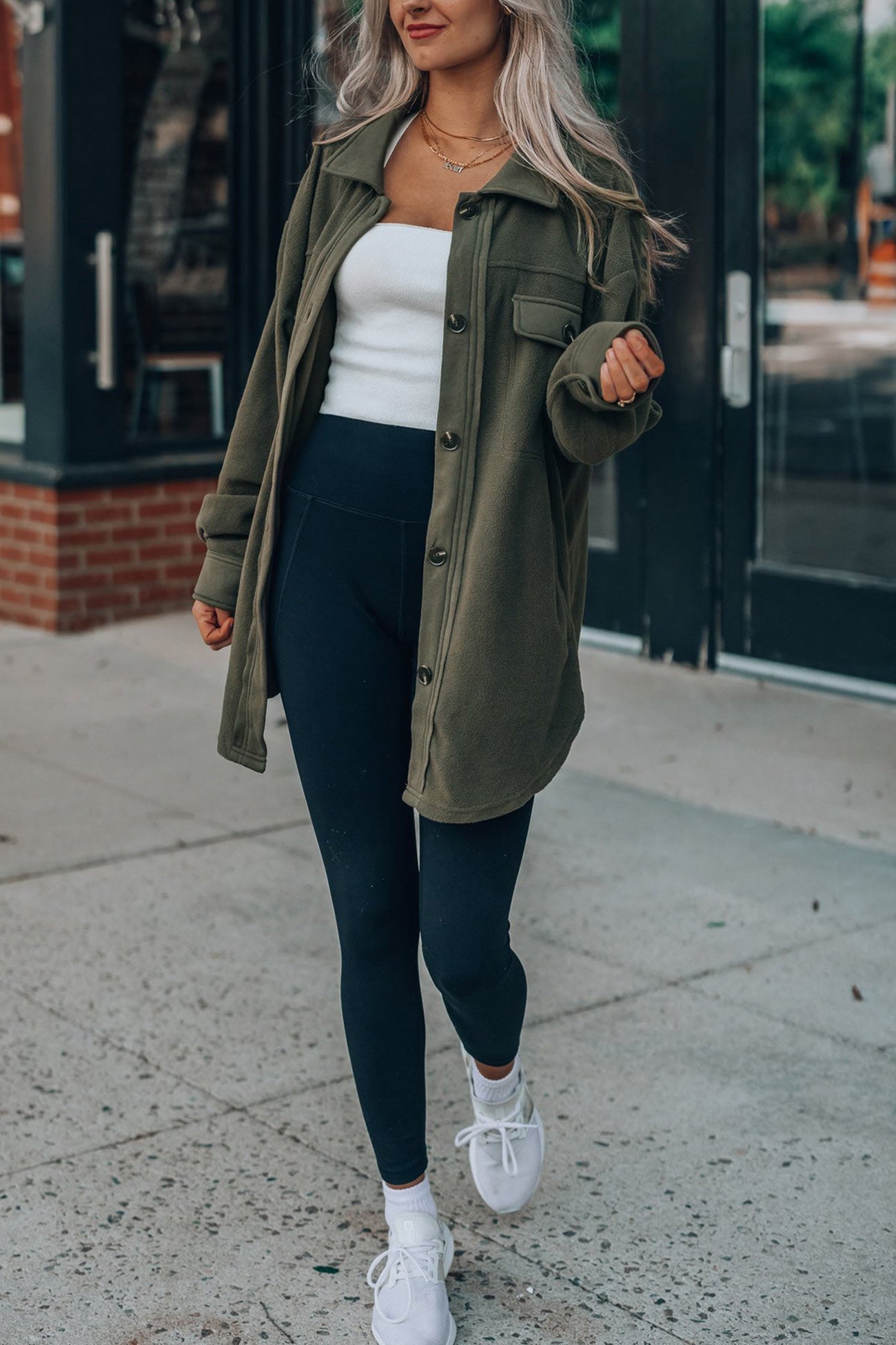 Wihara | Veste à simple boutonnage avec poches