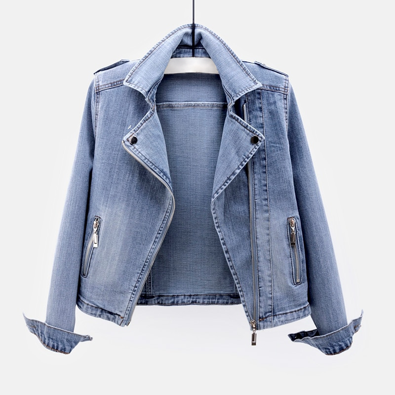 Yusira | La veste en jean fusion classique