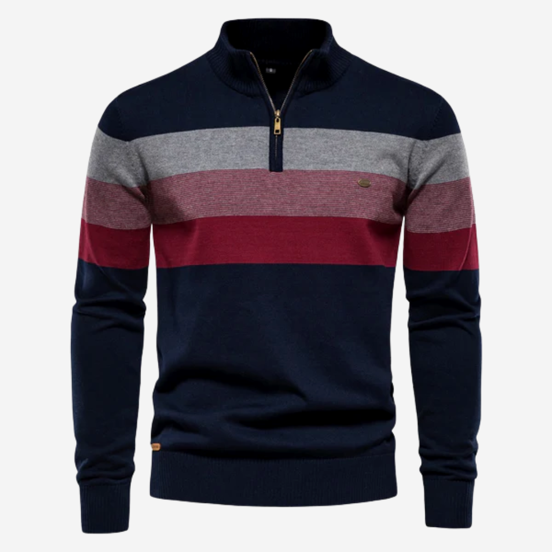 Vino - Pull rétro rayé