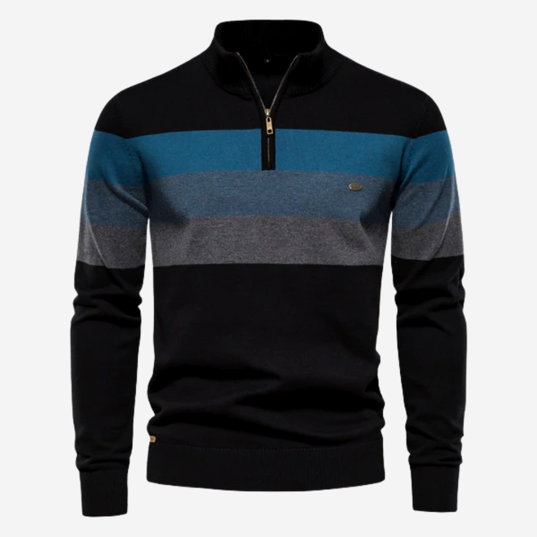 Vino - Pull rétro rayé