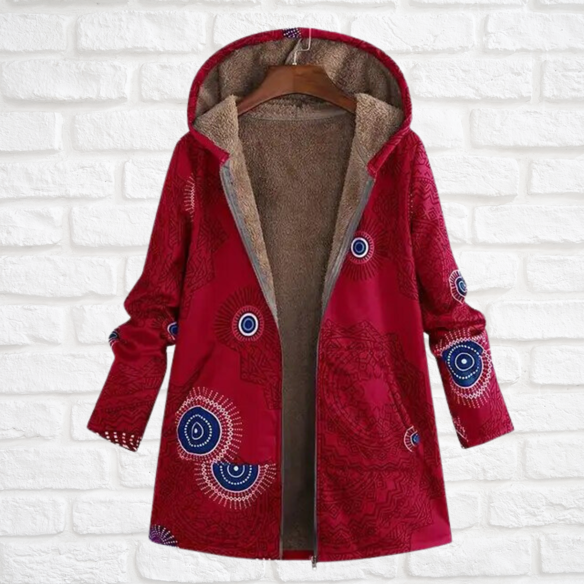 Ashlyn | Nouvelle veste à capuche classique imprimée
