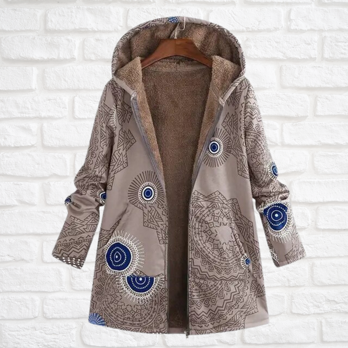 Ashlyn | Nouvelle veste à capuche classique imprimée