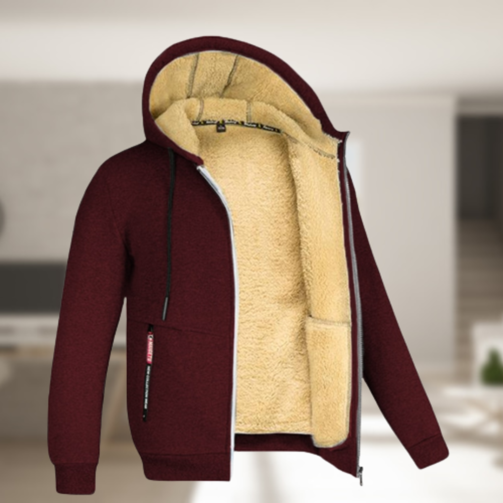 Renzo | Vestes élégantes pour hommes avec doublure polaire zippée