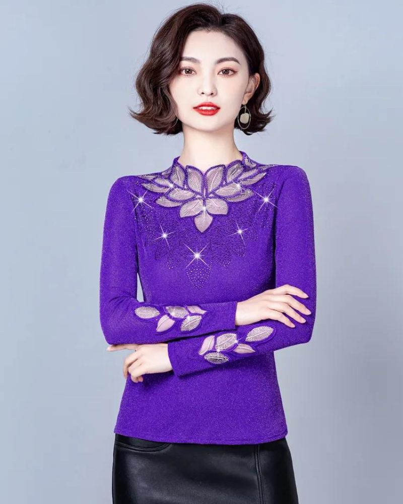 Elegante Spitzenoberteile