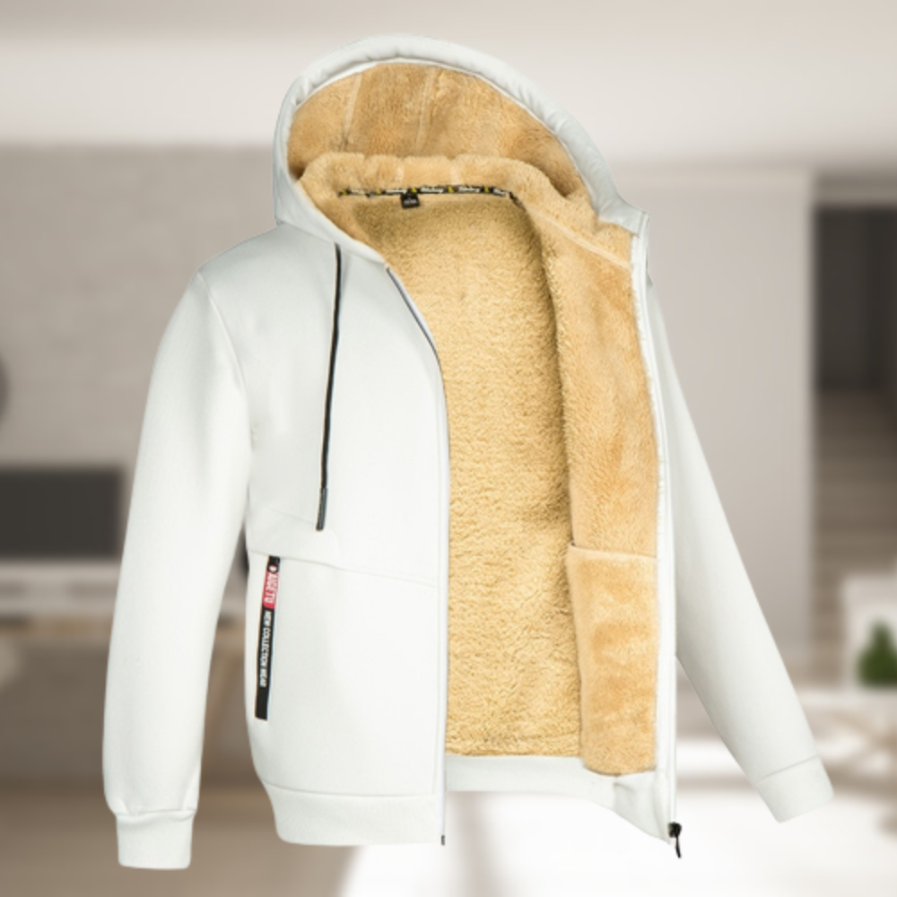 Renzo | Vestes élégantes pour hommes avec doublure polaire zippée