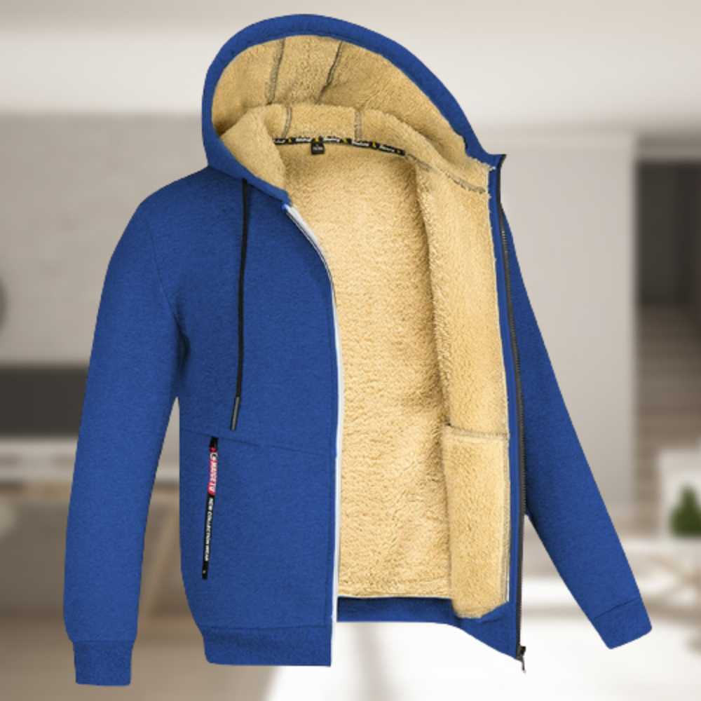 Renzo | Vestes élégantes pour hommes avec doublure polaire zippée