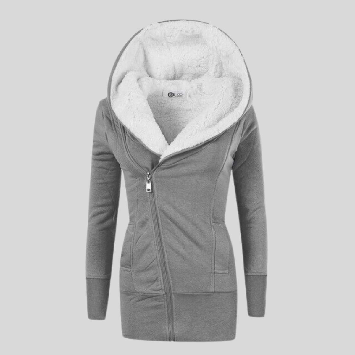 Damen Weste Met Capuchon Van Fleece
