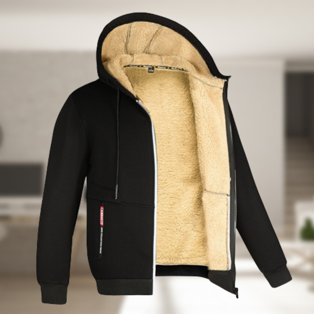 Renzo | Vestes élégantes pour hommes avec doublure polaire zippée