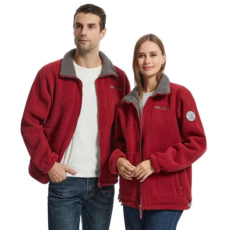 Veste polaire coupe-vent et confortable pour homme