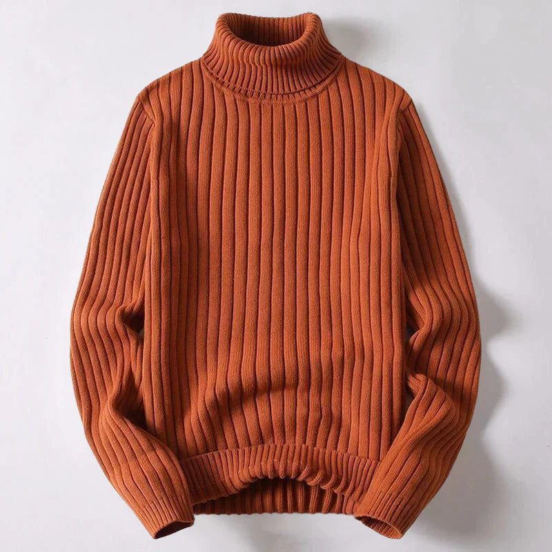 Pull col roulé en laine mérinos pour homme - Wyatt