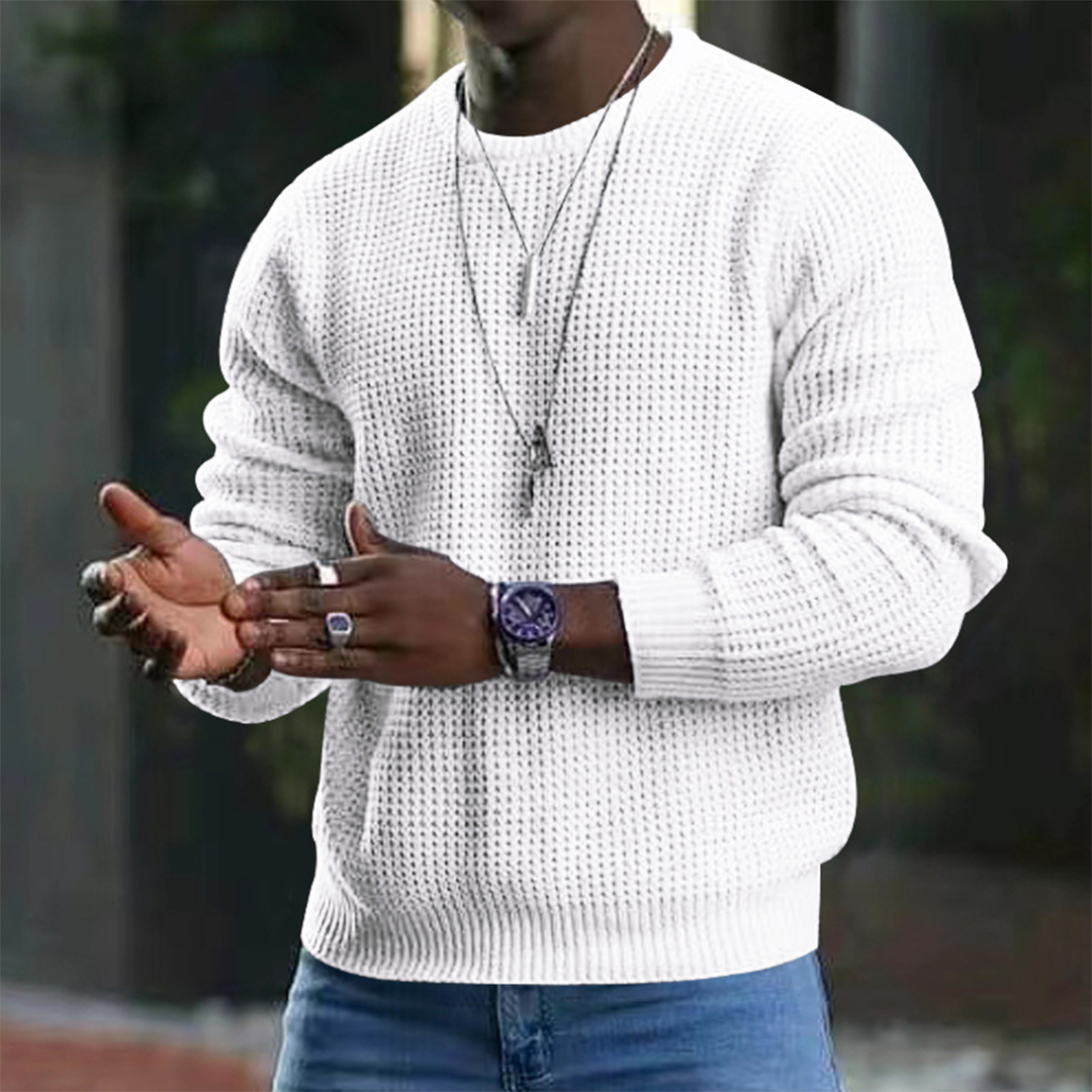 Locban - Pull doux pour homme