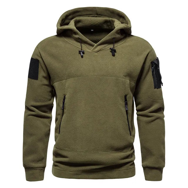Sweat à capuche tactique d'extérieur pour homme