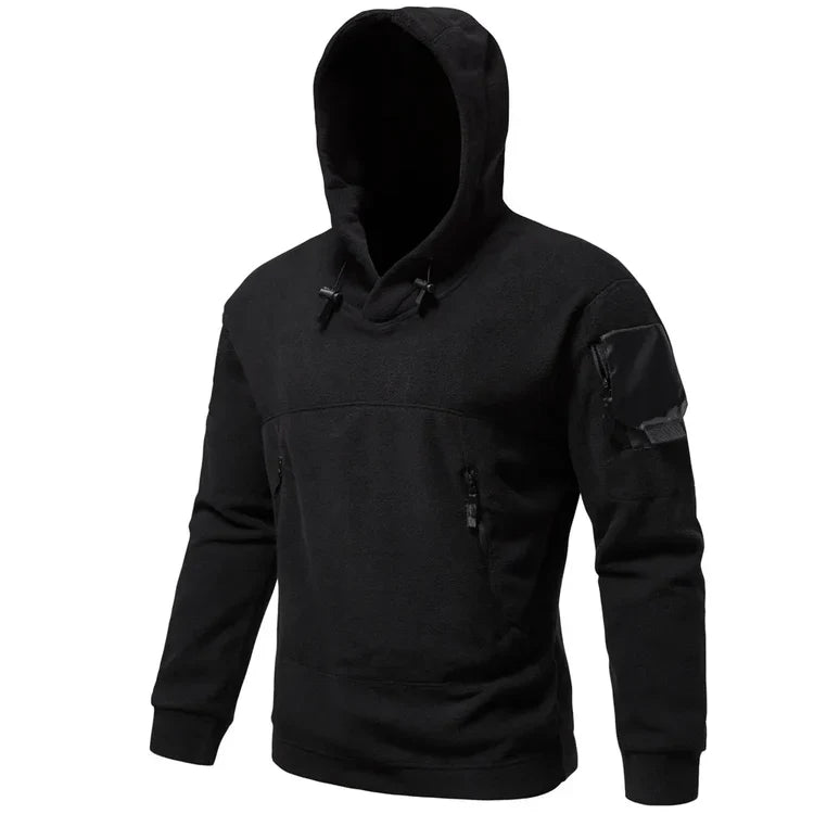 Sweat à capuche tactique d'extérieur pour homme