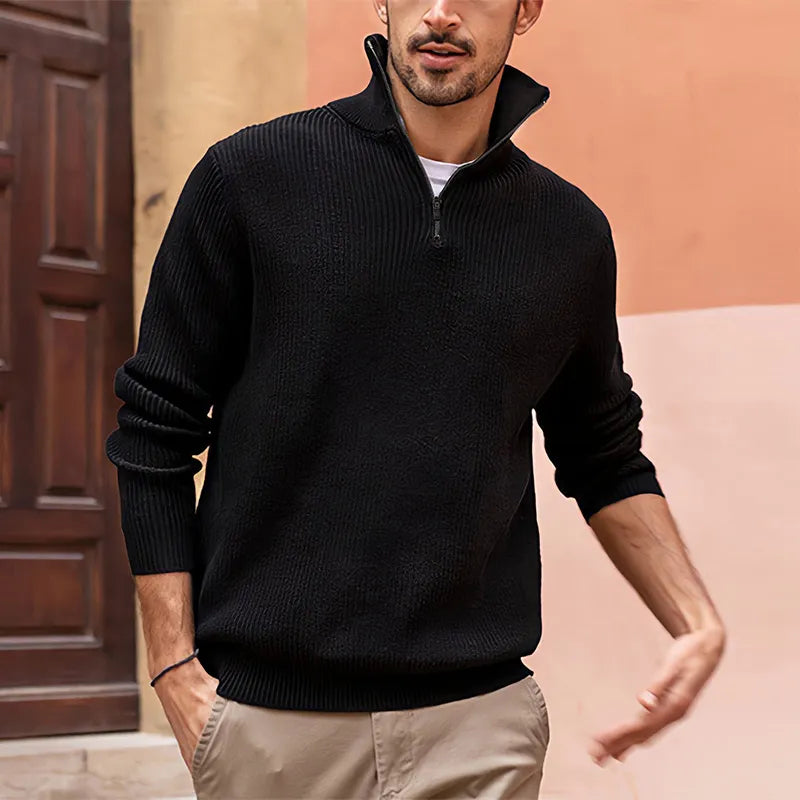 Evan - Polo demi-zip