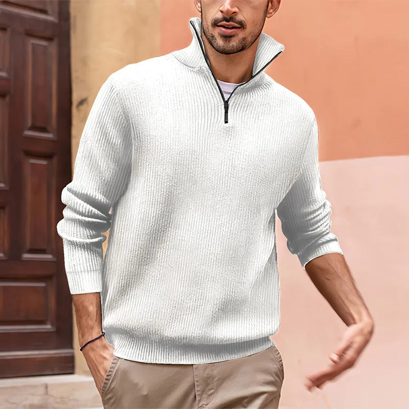 Evan - Polo demi-zip