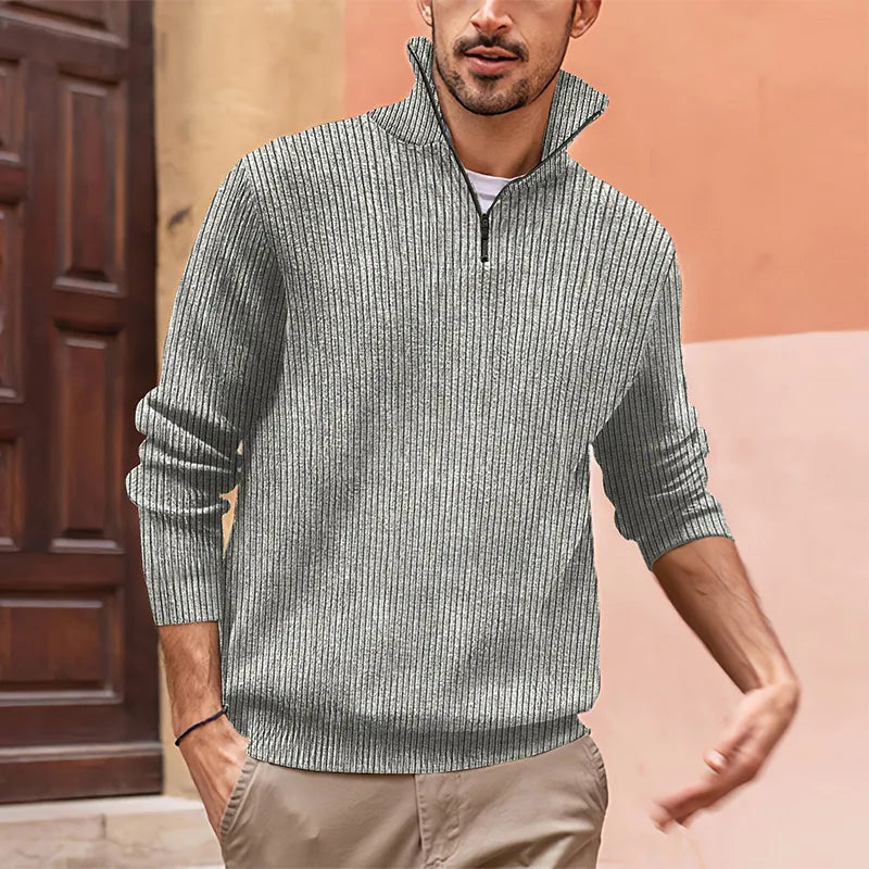 Evan - Polo demi-zip