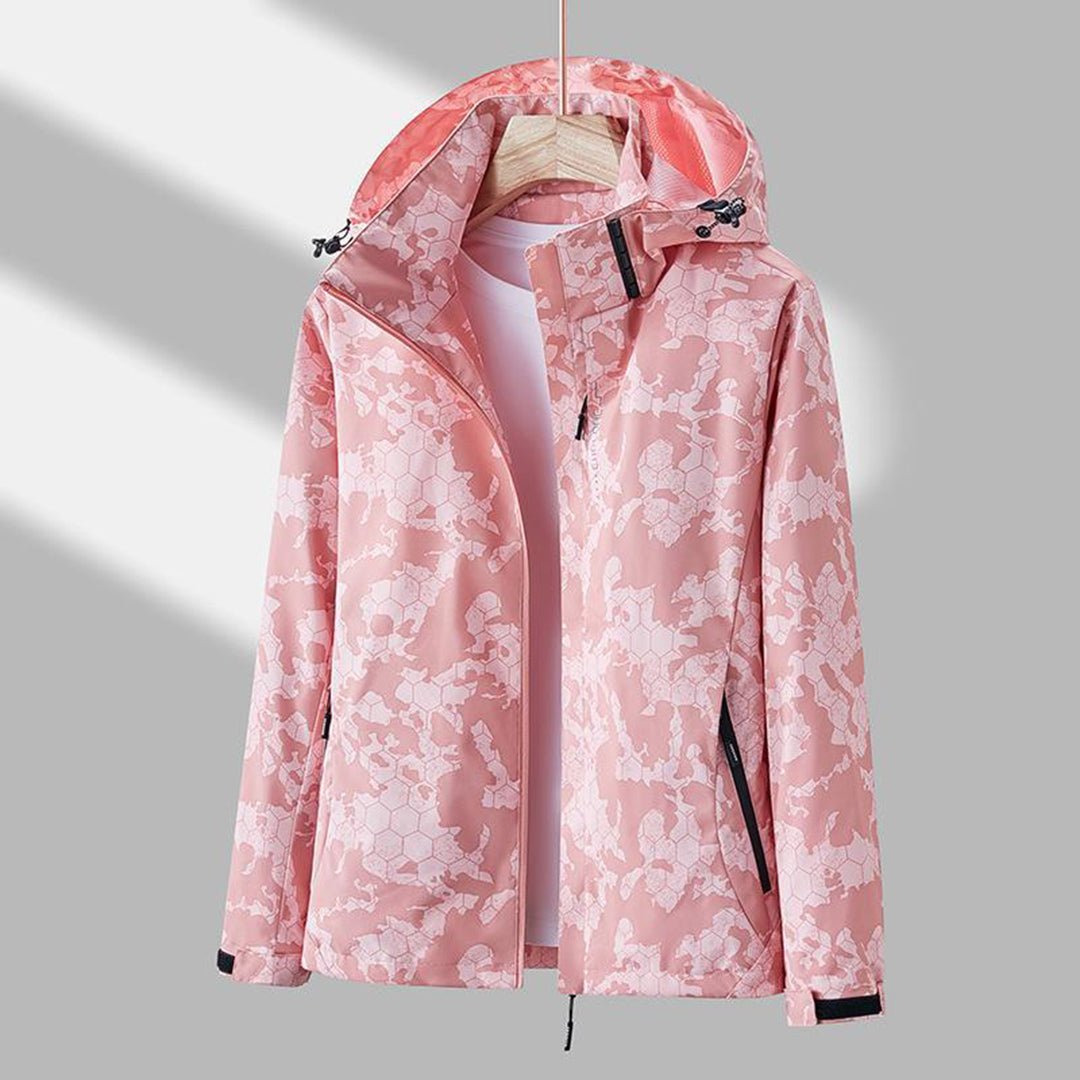 Veste coupe-vent à capuche pour femme - Lane