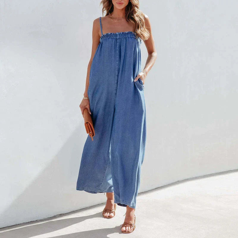 Sophia - Denim-Latzhose