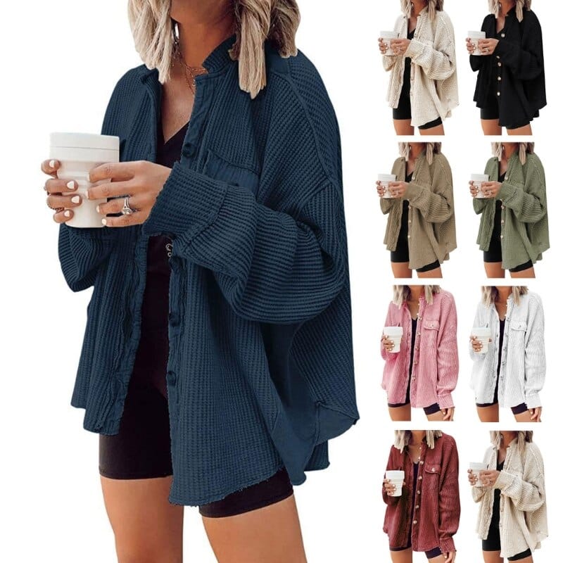 Alayah | Veste en velours côtelé avec boutons