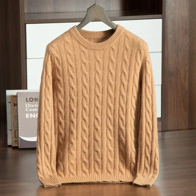 Bellachicha - Pull en maille torsadée en cachemire