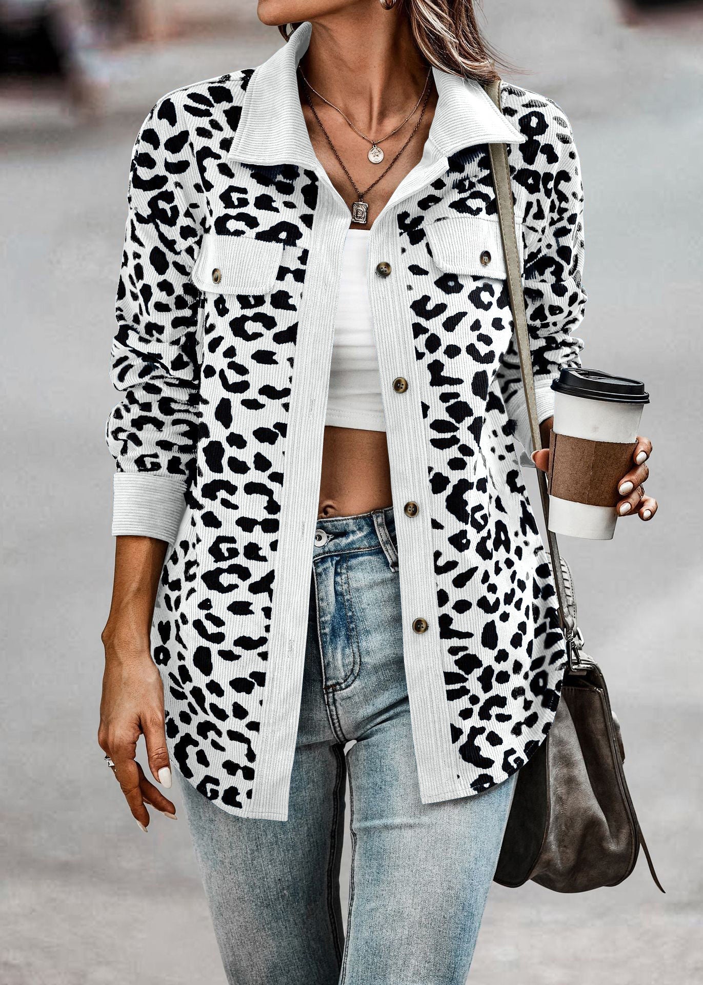 Yuria | Veste léopard Jungle Chic