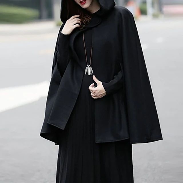 Zara - Manteau court à capuche vintage pour femme