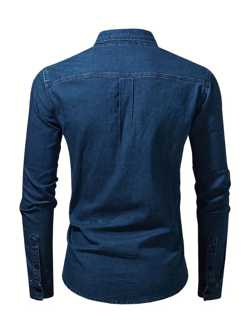 Alexander – chemise en jean à manches longues pour homme