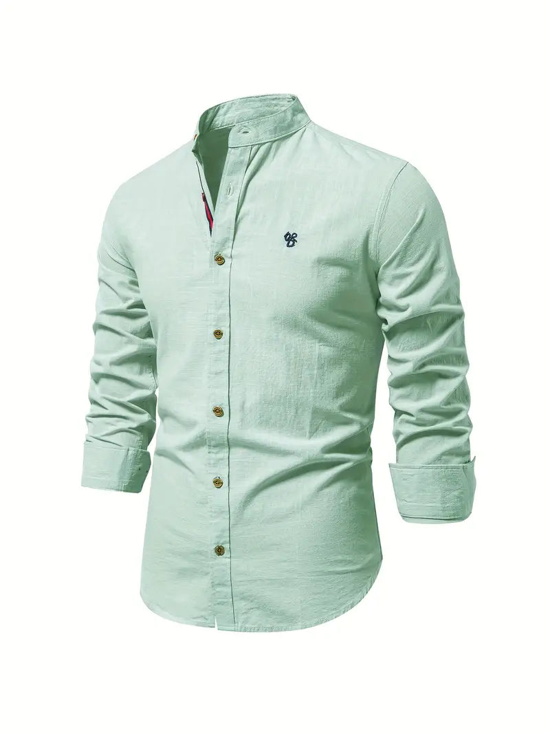 Benjamin – chemise boutonnée à manches longues pour le printemps