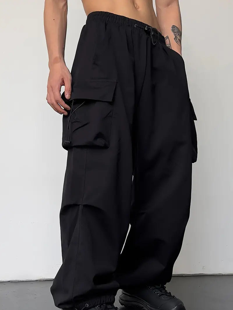 Brent - pantalon cargo baggy décontracté