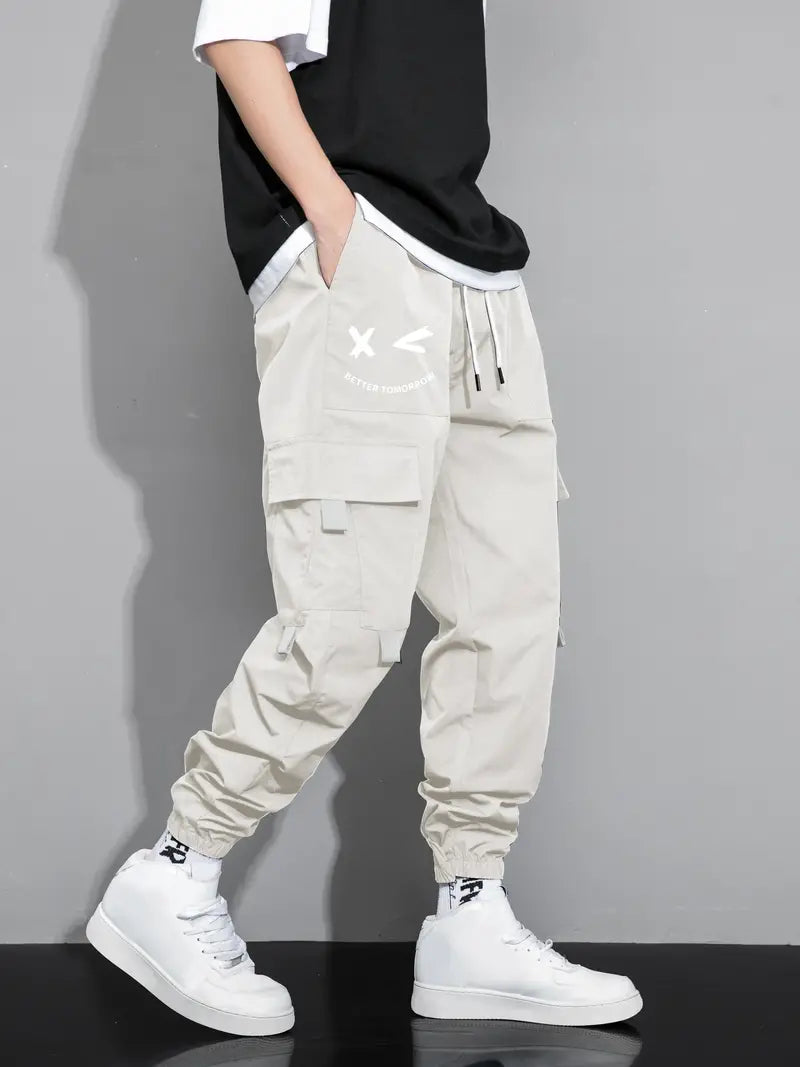 Joseph – Pantalon cargo à cordon pour homme