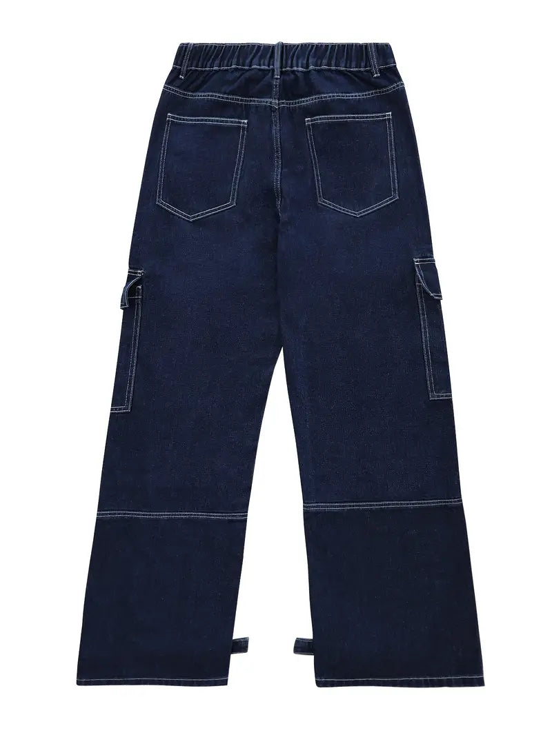 Antony - Pantalon baggy droit en jean