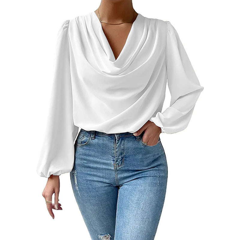 Haut col en V Bellachicha pour femme
