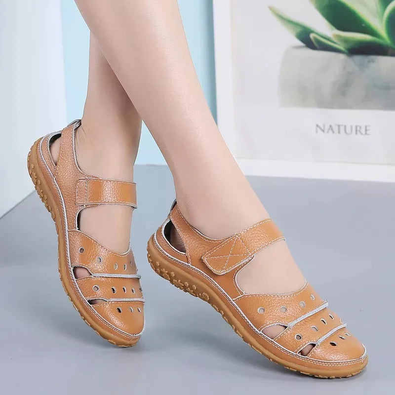 Blair – sandales orthopédiques à ressorts avec fermeture velcro confortable