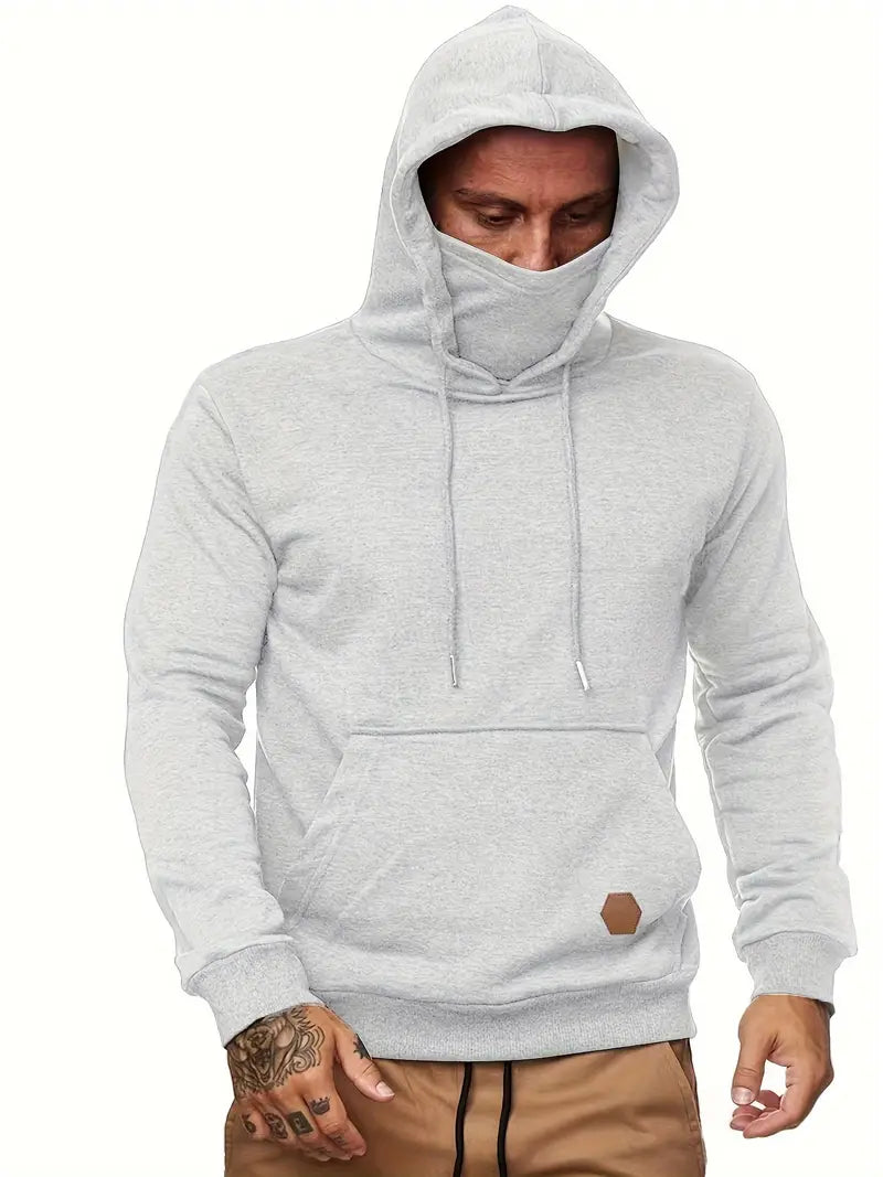 Andrew – sweat à capuche décontracté avec masque