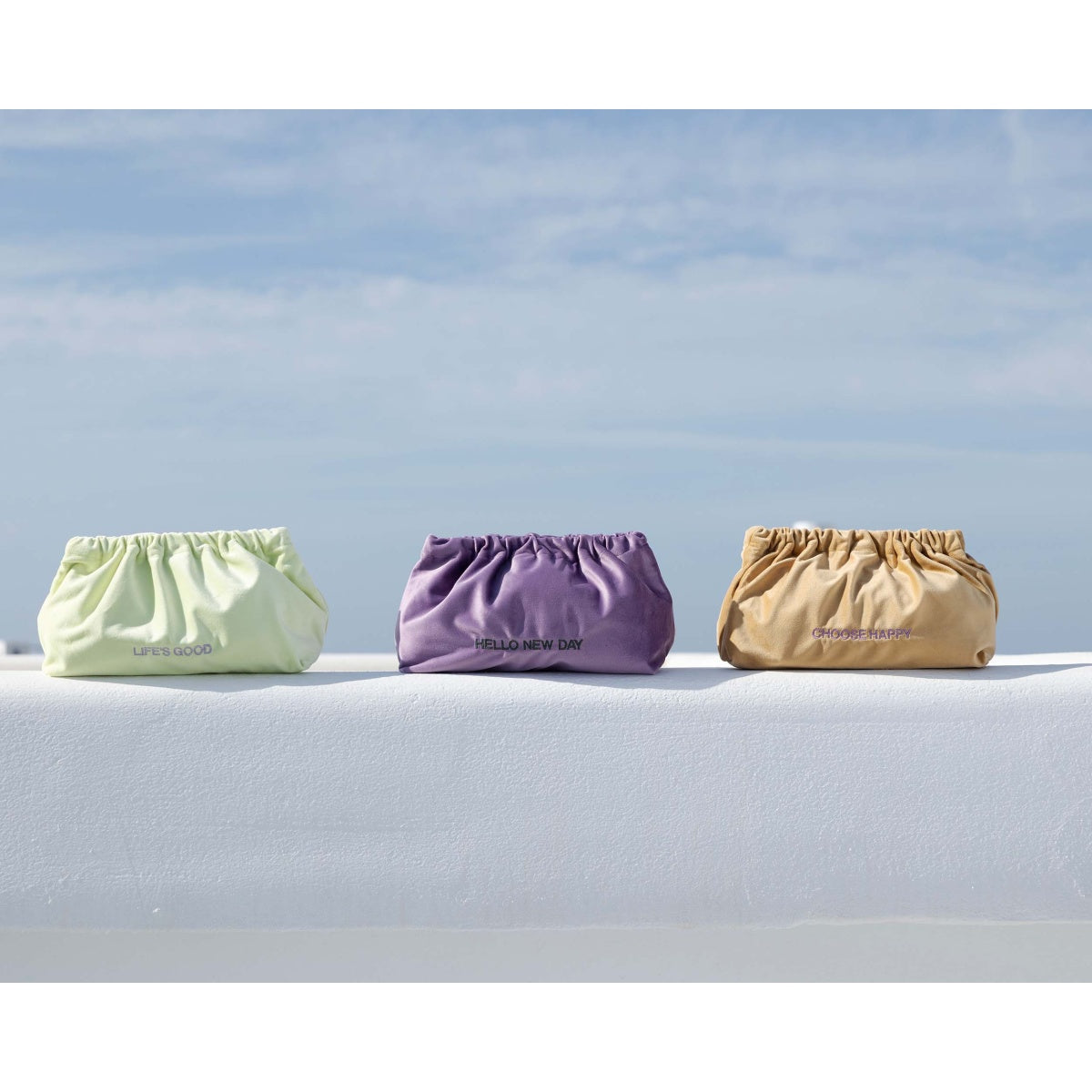 Everyday - Velvet Clutch Bag