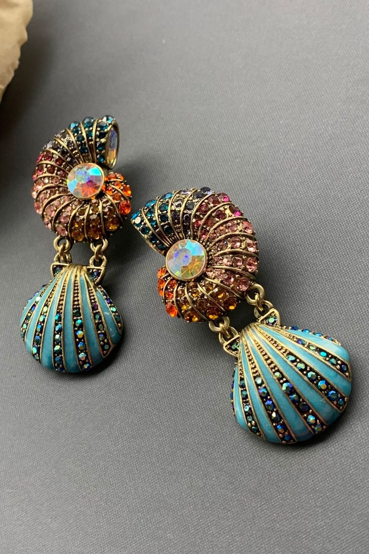 Boucles d'oreilles coquillage Amalia Flicker