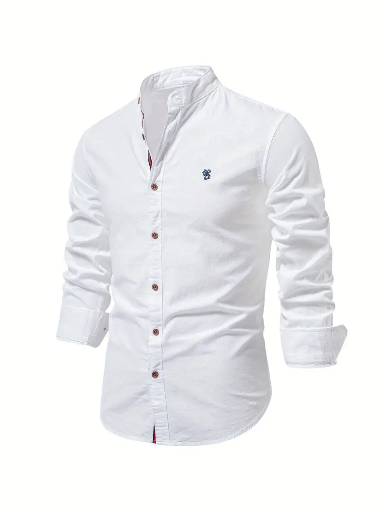 Benjamin – chemise boutonnée à manches longues pour le printemps