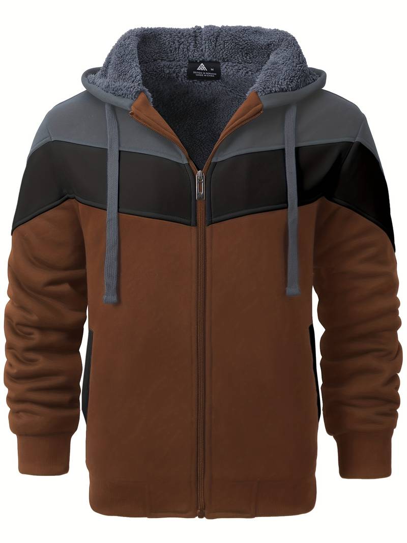 Ronald – dreifarbige langarmjacke