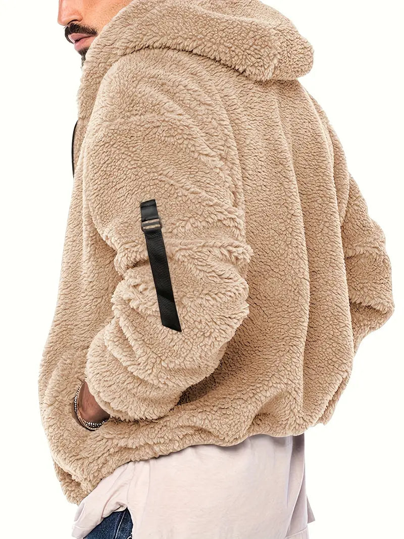 Gregory – flauschige reibverschlussjacke für herren