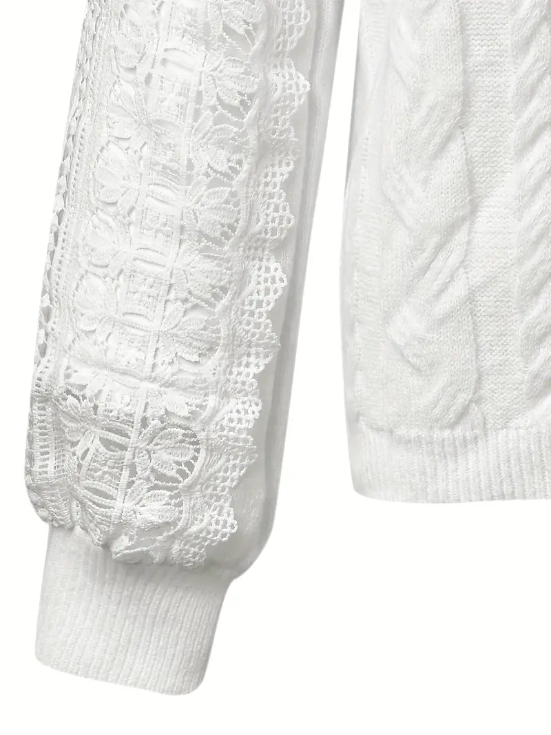 Victoria – pull en dentelle élégant