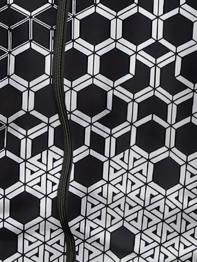 Richard – jacke mit geometrischem muster für herren