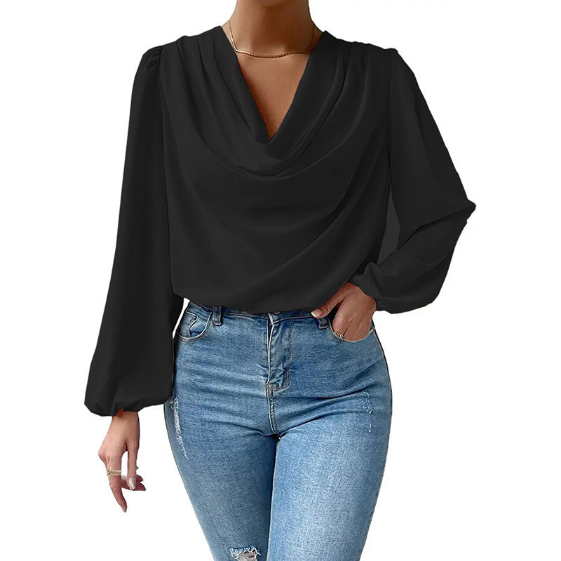 Haut col en V Bellachicha pour femme